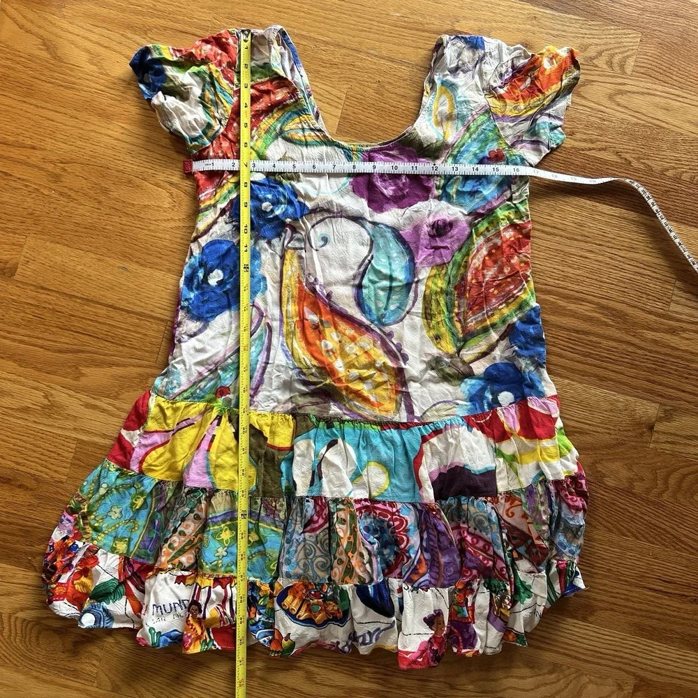 Jams World Women Dress Opal Rose Vacation Tropical Hawaiian Wearable‎ Art Small - Picture 8 of 10